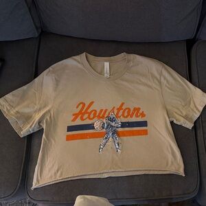 art class Beige Houston Astronaut Tee